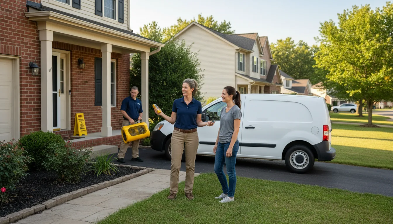 Water restoration image for Water Damage & Restoration Services in Holbrook, NY